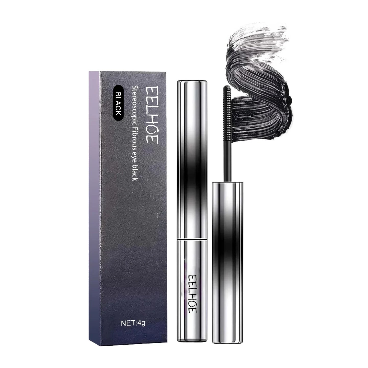 Eelhoe Waterproof Curling Mascara – Lengthening & Thickening