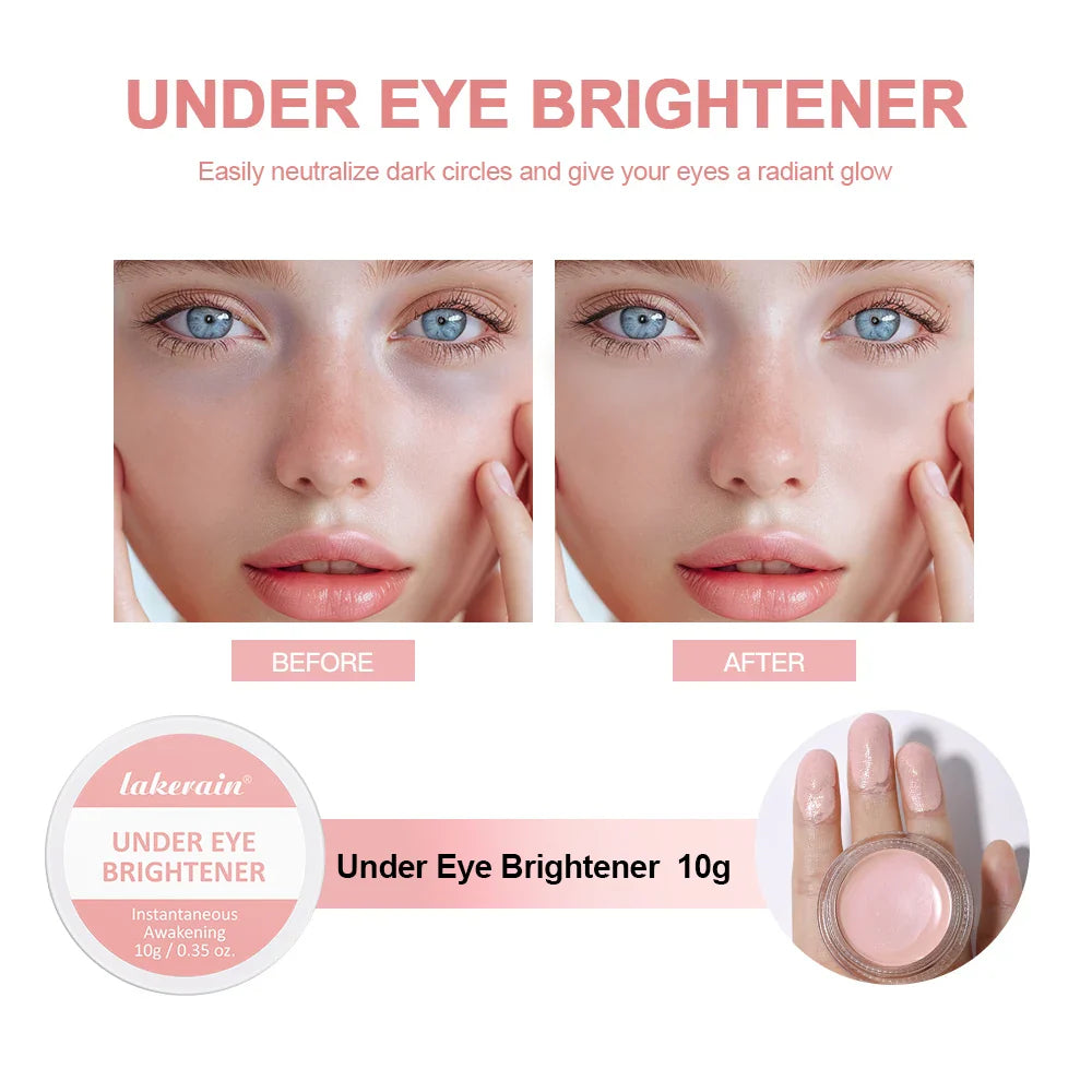 Lakerain Eye Brightening Concealer Cream – Full Coverage