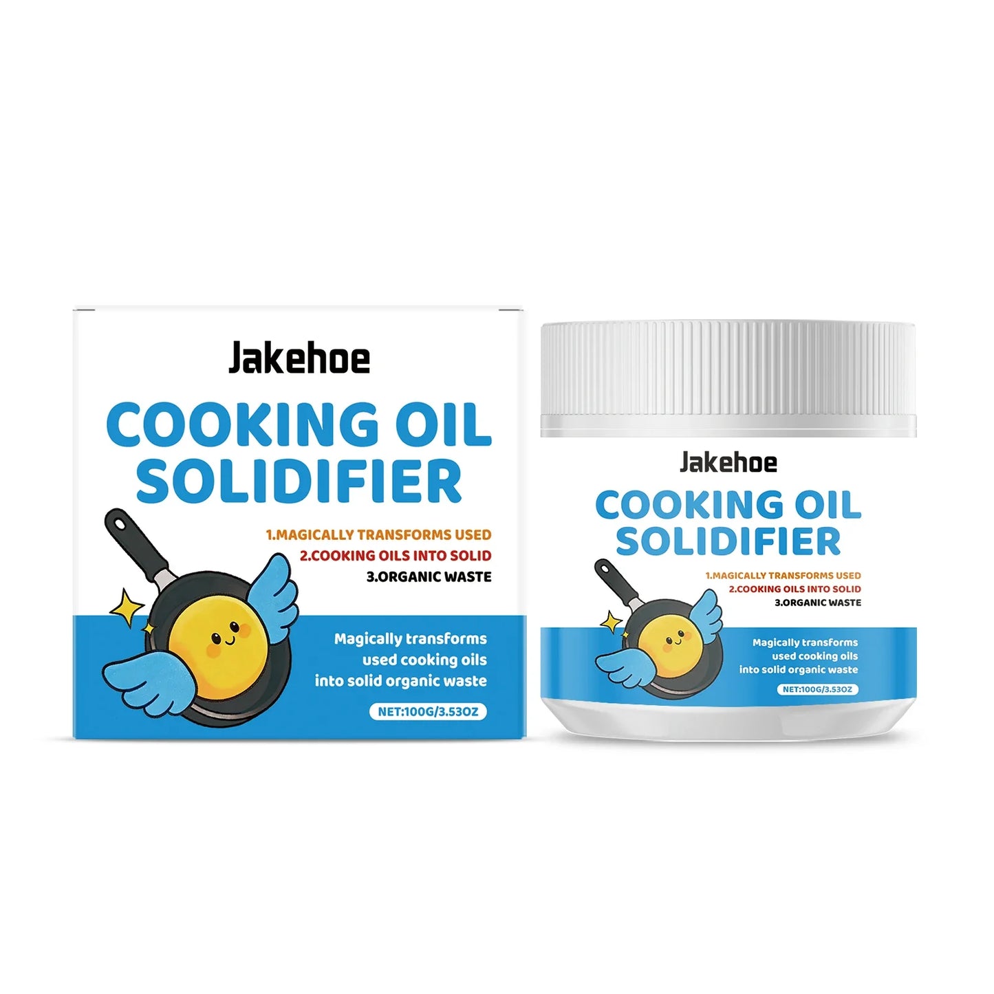 Cooking Oil Solidifier Powder | Eco Grease Disposal Solution