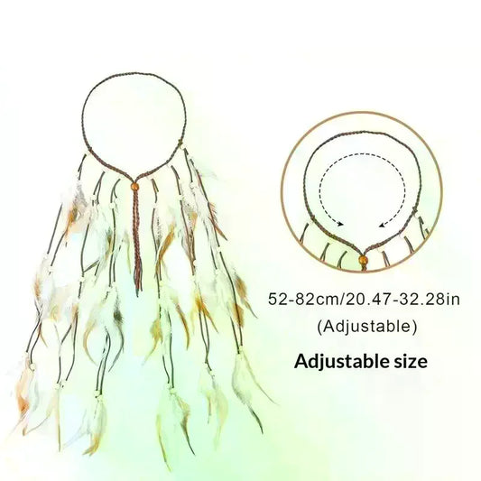 Elegant Feather Headband for Women & Girls | Party & Cosplay Feather Headband Oasis Select