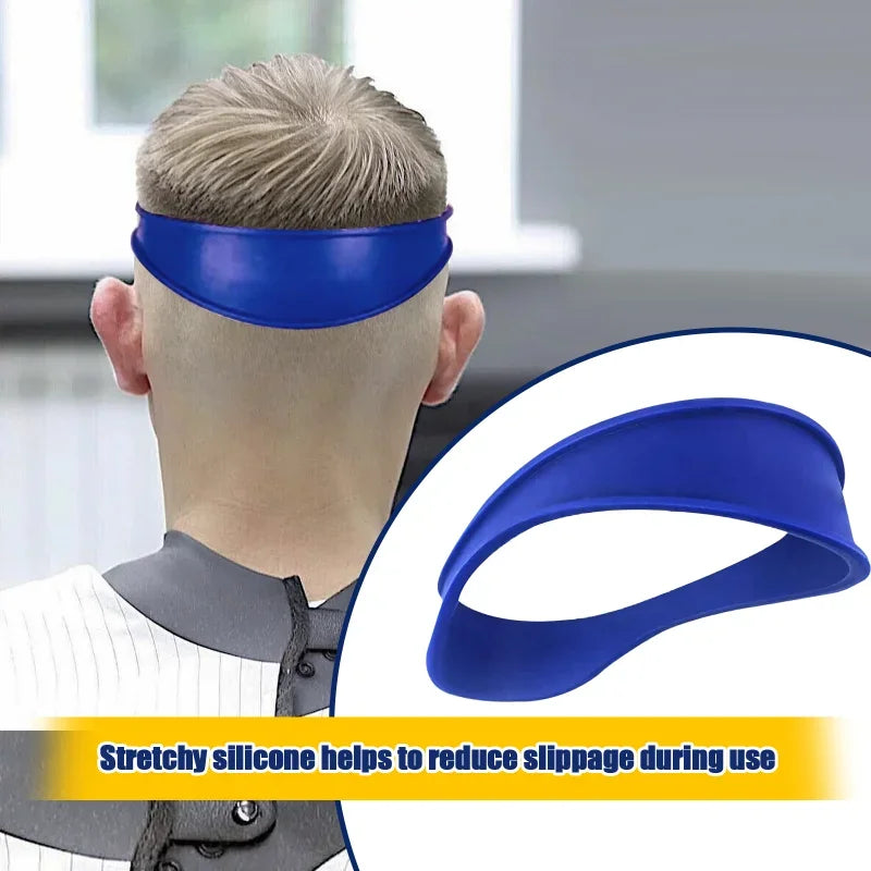 DIY Men Hair Trimming Ruler Neckline Guide Haircuts Curved Headband Styler Ruler Barber Comb Beard Tools Hair Styling Tool Peaceful Pleasures Health and Wellness
