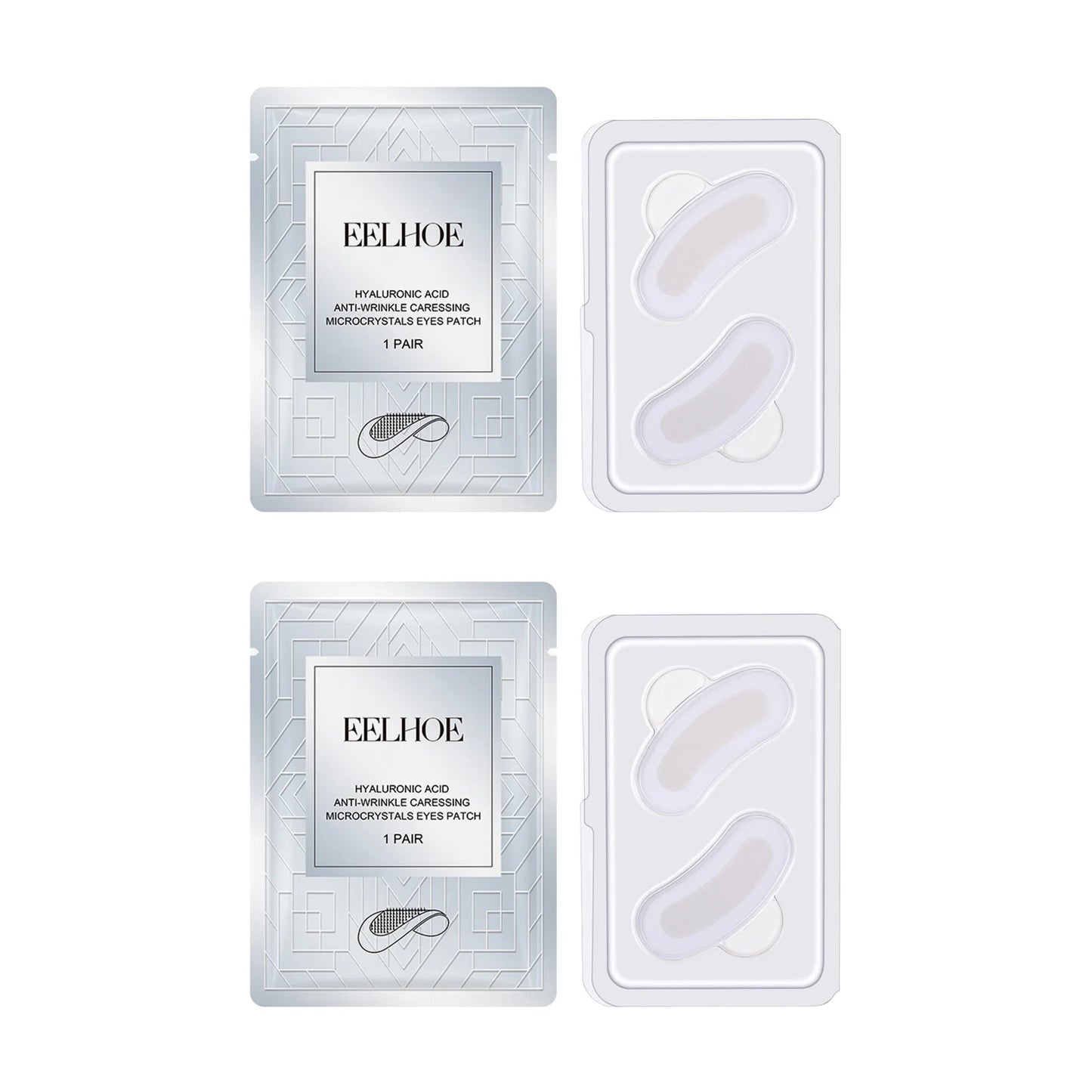 Microneedle Hyaluronic Acid Eye Patches – Anti-Wrinkle Treatment