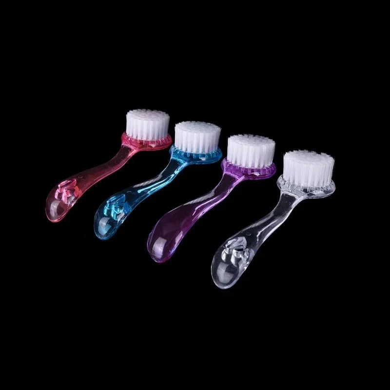 Plastic Non-electric Cleansing Brush Exfoliating Facial Cleanser Brush Face Cleaning Washing Soft Bristle Brush Scrub Peaceful Pleasures Health and Wellness