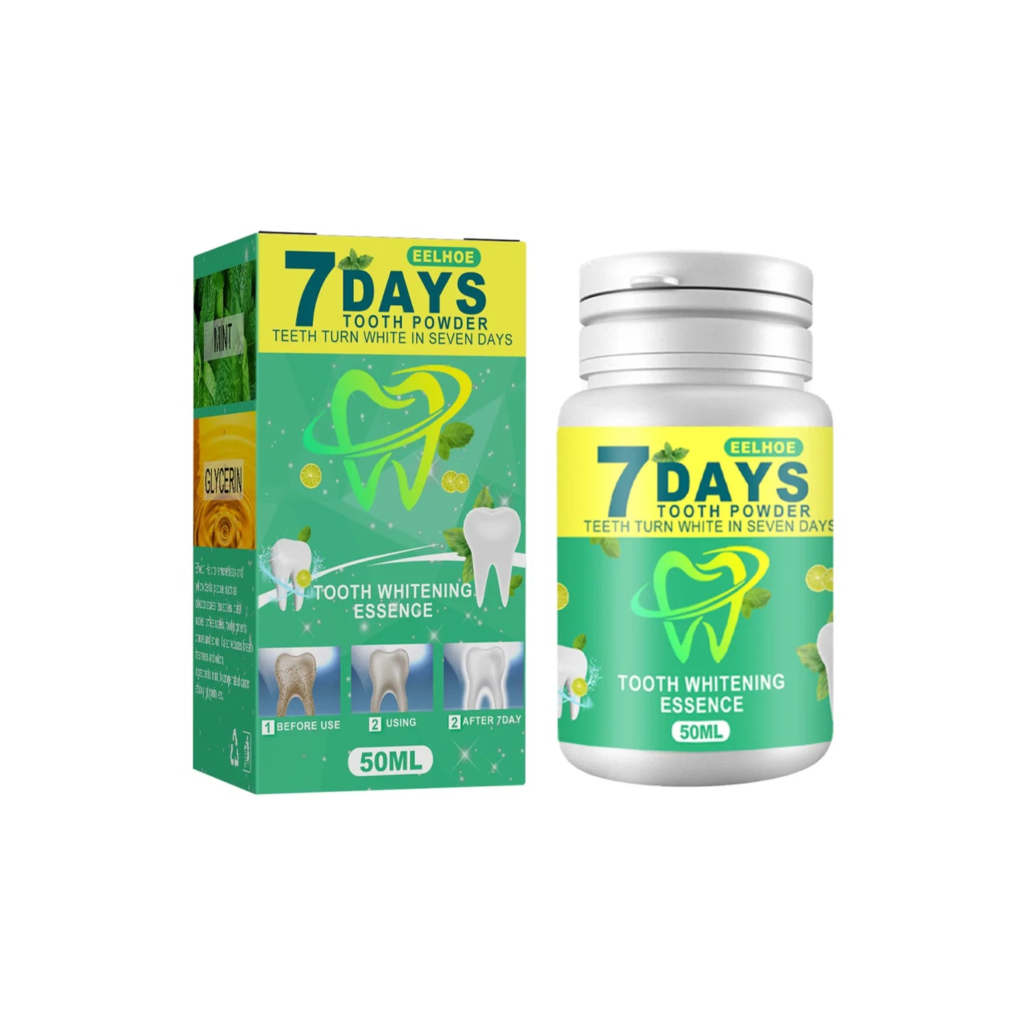 EELHOE Teeth Whitening Powder – Stain Removal & Fresh Breath