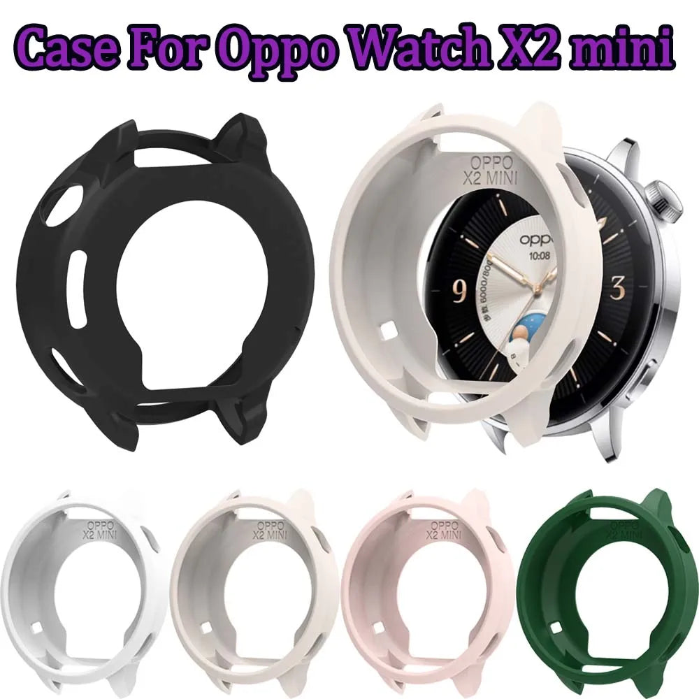 Silicone Case for Oppo Watch X2 Mini – Shockproof Cover