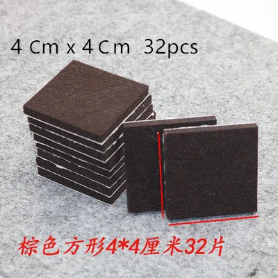 Felt Chair Leg Pads 5mm – Floor Scratch Protector 18–128 Pcs
