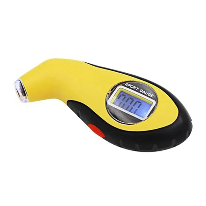 Heavy Duty Digital Tire Pressure Gauge 200PSI Tester For Truck Car SUV Bike LCD Screen With Calibration Peaceful Pleasures Health and Wellness