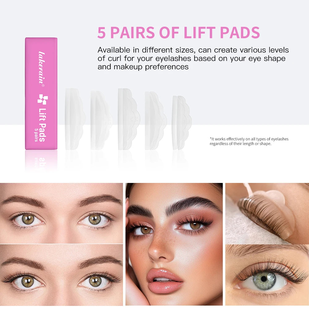 Eyelashes Lifting Kit Beauty Set Of Curly Eyelashes Eyebrow And Eyelashes Enhance Appearance Of Curly Tools Lash Perm Eye Makeup Peaceful Pleasures Health and Wellness