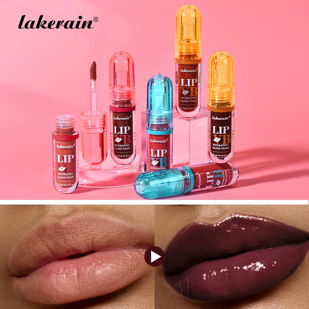 LIP Hydrating Gloss Stain Instant Glossy Wetness Long Lasting Hydrating Soothe And Moisturize Lips Cachieve The Perfect Lip Look Peaceful Pleasures Health and Wellness