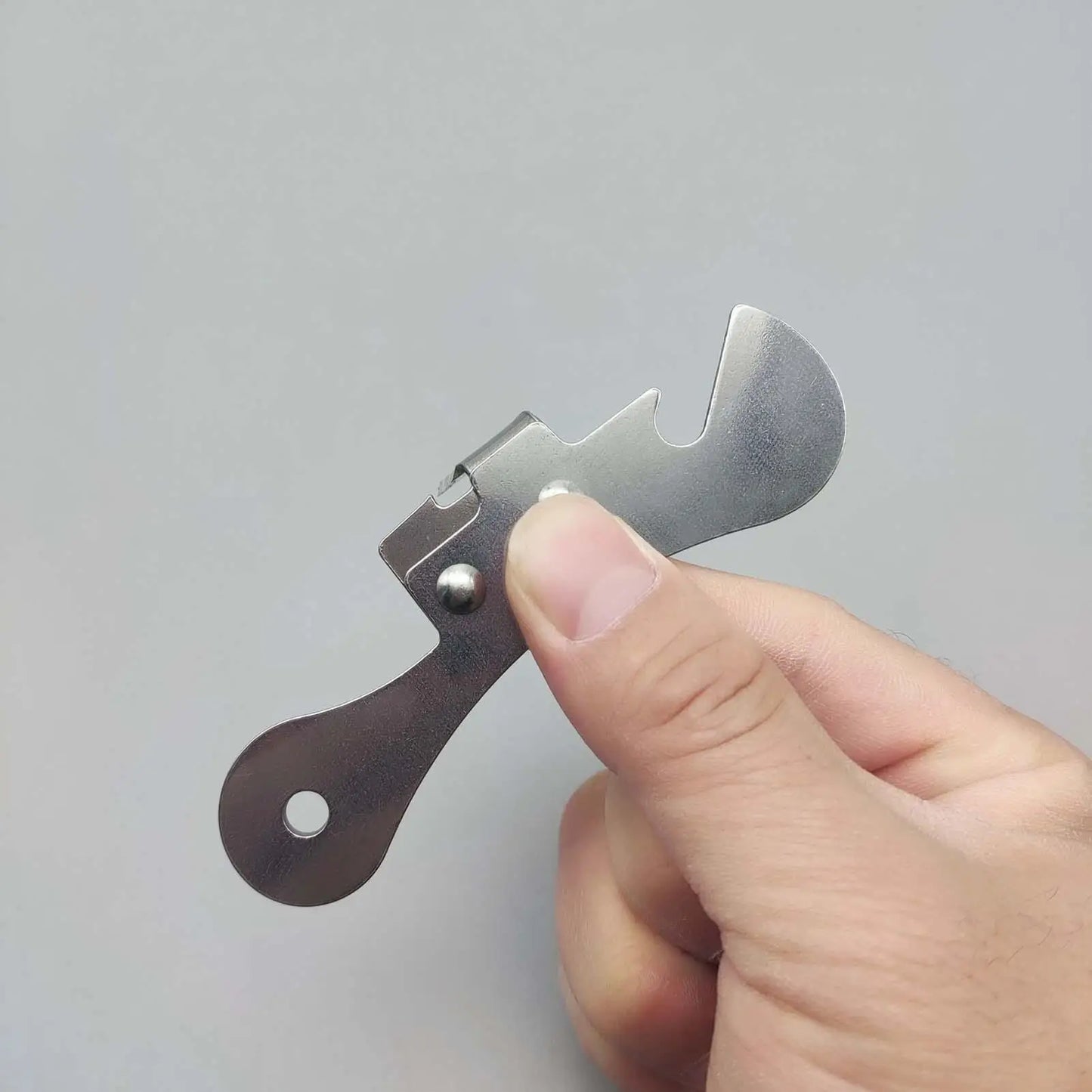 Stainless Steel Bottle & Can Opener – Portable Kitchen Gadget