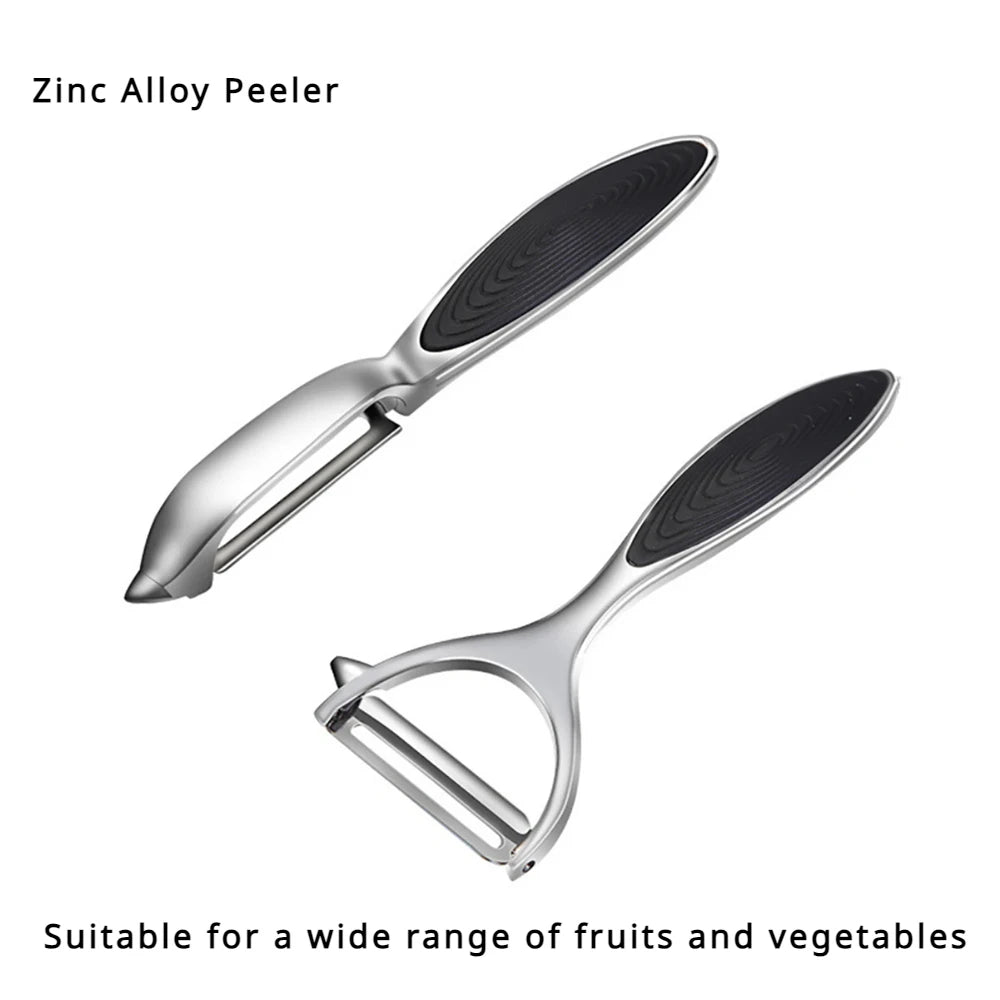Stainless Steel Vegetable & Fruit Peeler Set – I & Y Shape