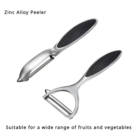 Stainless Steel Vegetable & Fruit Peeler Set – I & Y Shape Vegetable Peeler Set Peaceful Pleasures Health and Wellness C-2pcs
