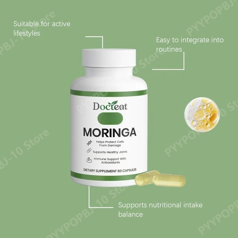 Moringa Leaf Extract Capsules | Daily Vitality & Energy Support