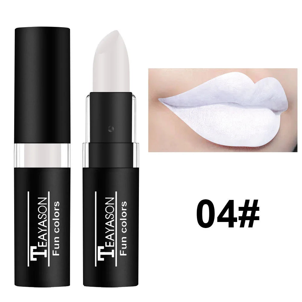 TEAYASON 12-Color Matte Lipstick – Waterproof Long-Lasting