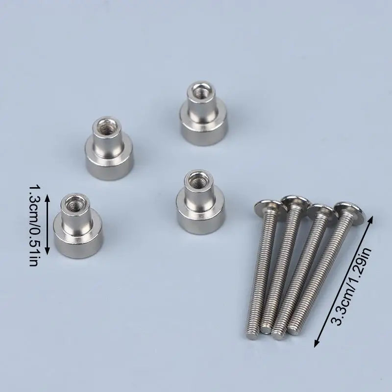New Magnetic Screw Fixed Fan Magnetic Nut Fixing Chassis Fan Magnetic Screw DIY Modified Cooling Desktop Fan Cooling Tool Peaceful Pleasures Health and Wellness A4