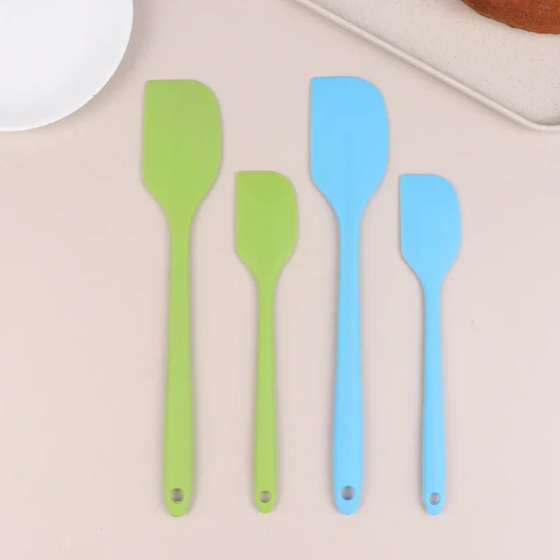 2-Piece Silicone Spatula Set – Baking Scraper & Spreader