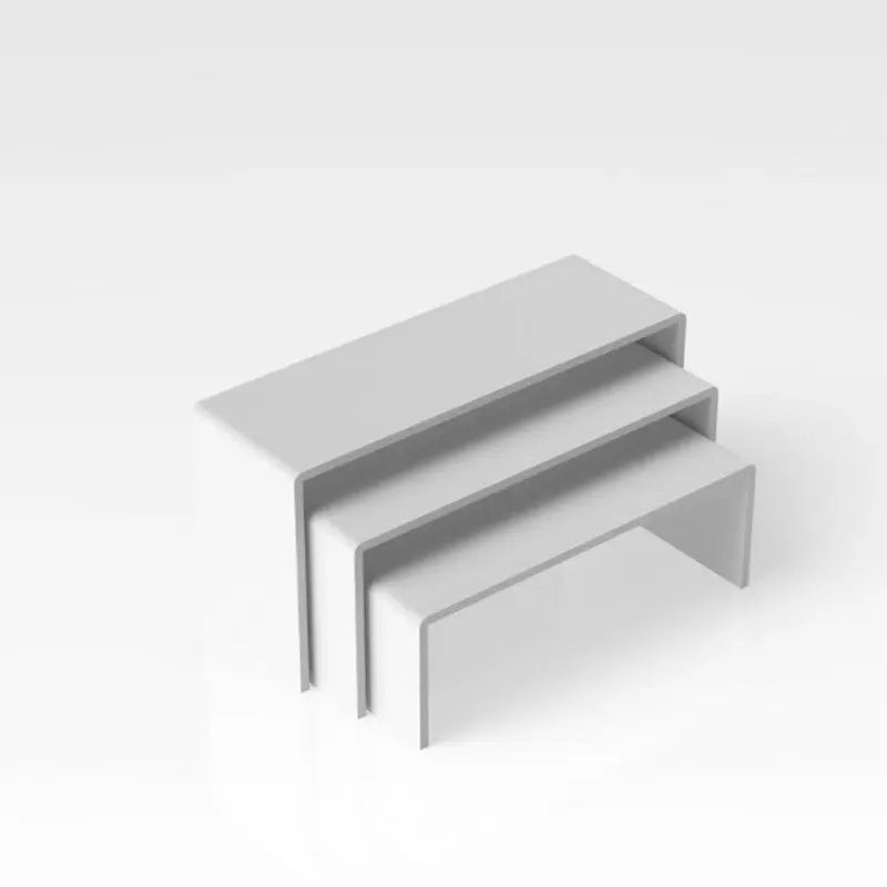 U-Shaped Acrylic Display Stand Set of 3 | Desktop Organizer