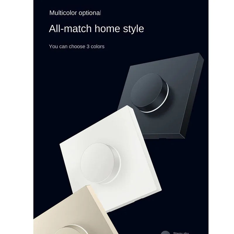 Aqara Smart Rotary Switch H1 Wireless Zigbee Intelligent Adjustment Off Light Brightness Home Life Remote Control for Homekit Peaceful Pleasures Health and Wellness
