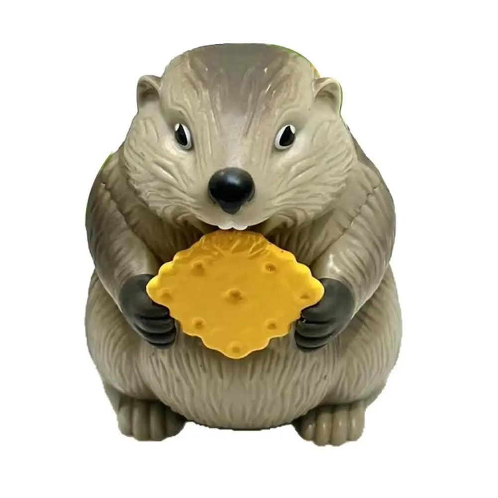 Screaming Groundhog Prank Toy – Funny Sound Desk Figure Novelty Prank Toy Peaceful Pleasures Health and Wellness A