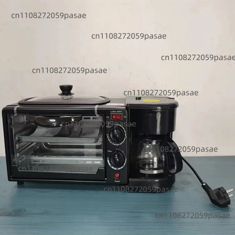 3-in-1 Breakfast Station – Oven, Coffee Maker & Grill | 600W