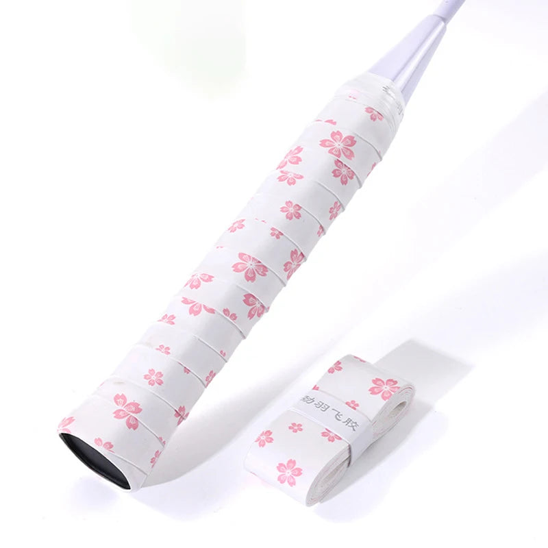 Sakura Grip Tape for Tennis & Badminton – Non-Slip, Sweat-Absorbing