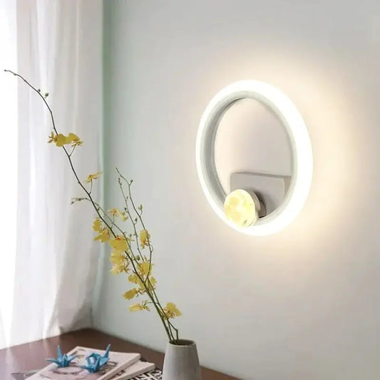 Modern Acrylic LED Wall Sconce Indoor Vanity Light Fixture