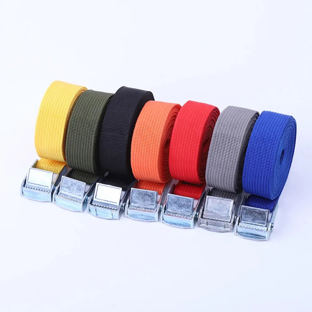 25mmx1M Lashing Strap W Zinc Alloy Nylon Buckle 250 LBS Quick Release