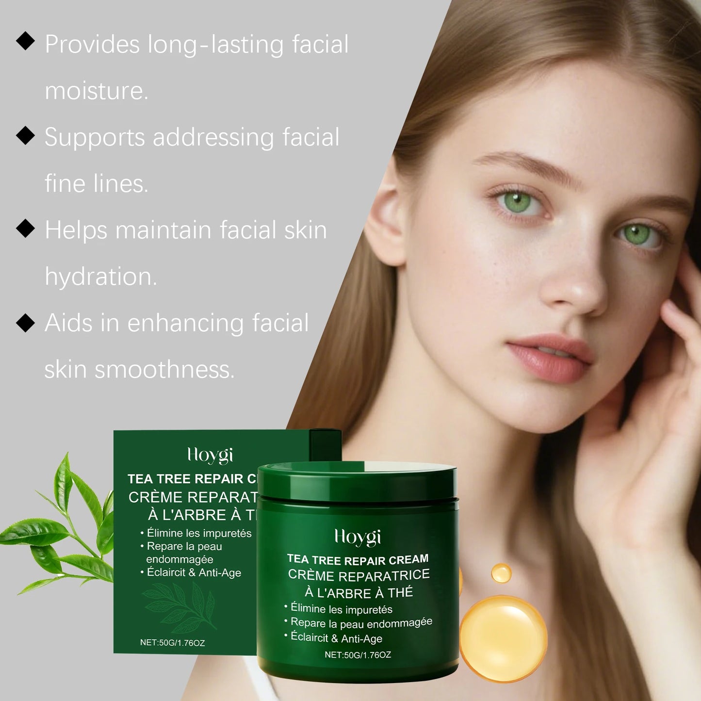 Tea Tree, Centella & Aloe Vera Soothing Repair Cream Set