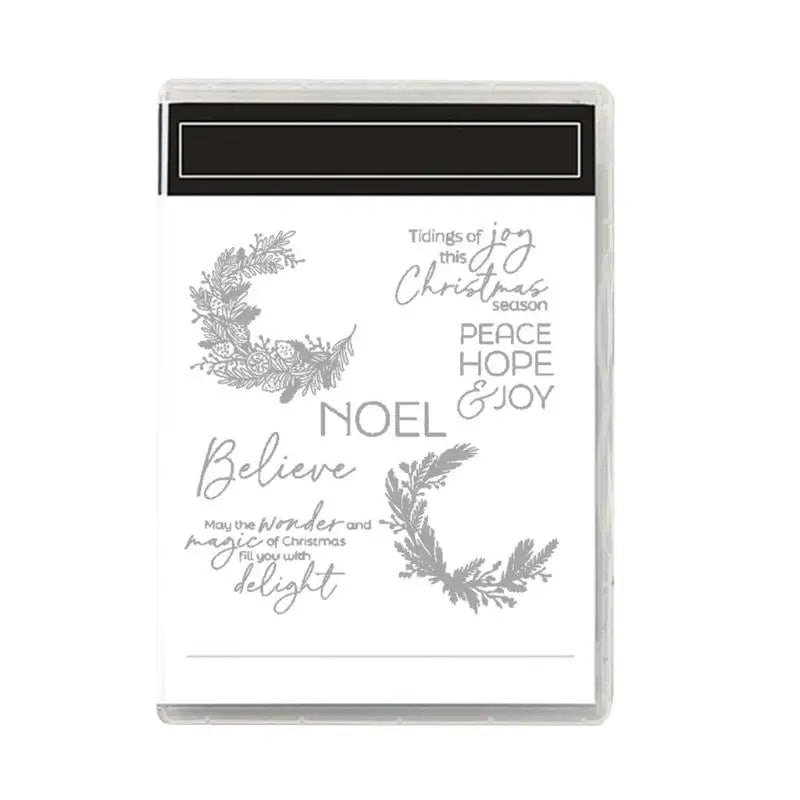 Christmas Carbon Steel Cutting Die & Stamp Set – DIY Crafts