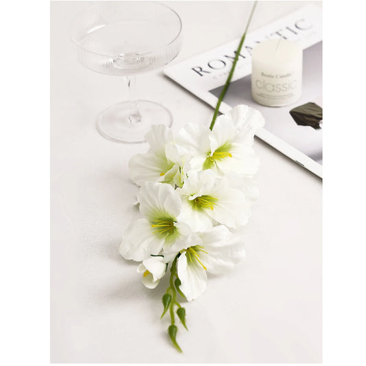 Artificial Silk Moth Orchid Flowers 3/5 Pcs – Wedding & Home Artificial Silk Flowers Peaceful Pleasures Health and Wellness
