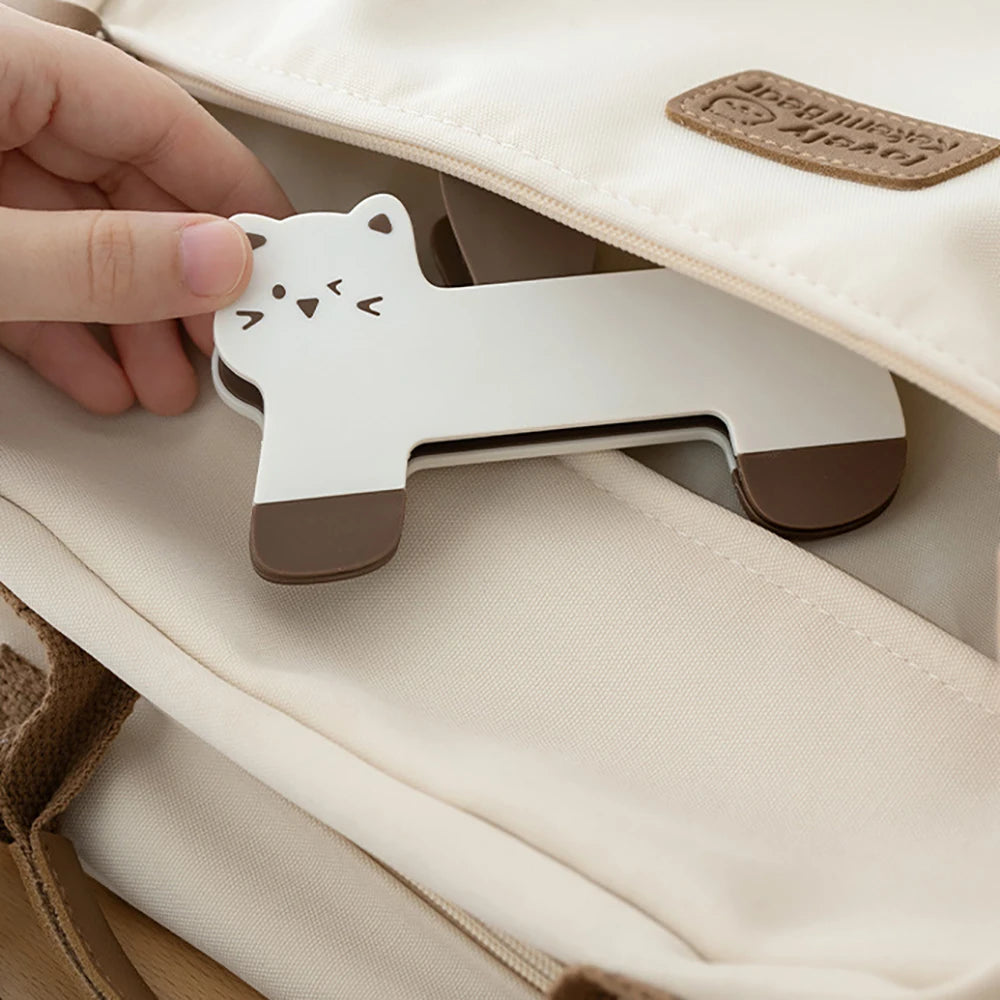Cute Cat Book Holder Fixed Office Supplies Folder Student Stationery