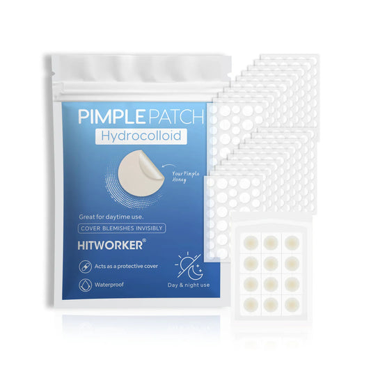 Invisible Hydrocolloid Acne Patches – Waterproof Spot Treatment Acne Spot Patch Peaceful Pleasures Health and Wellness