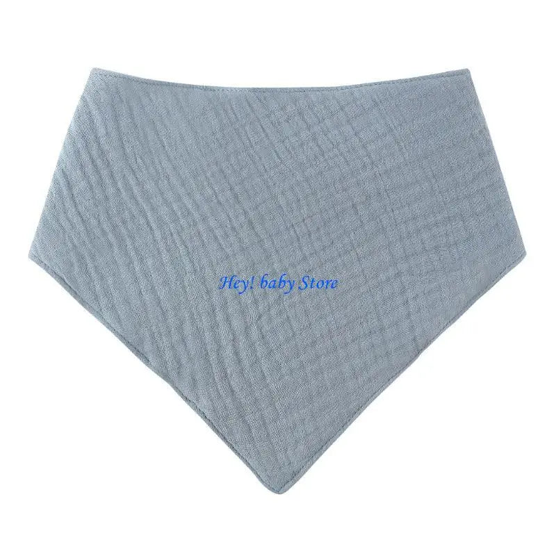 Soft Cotton Baby Feeding Bib Burp Cloth & Bandana Scarf 0-1Y