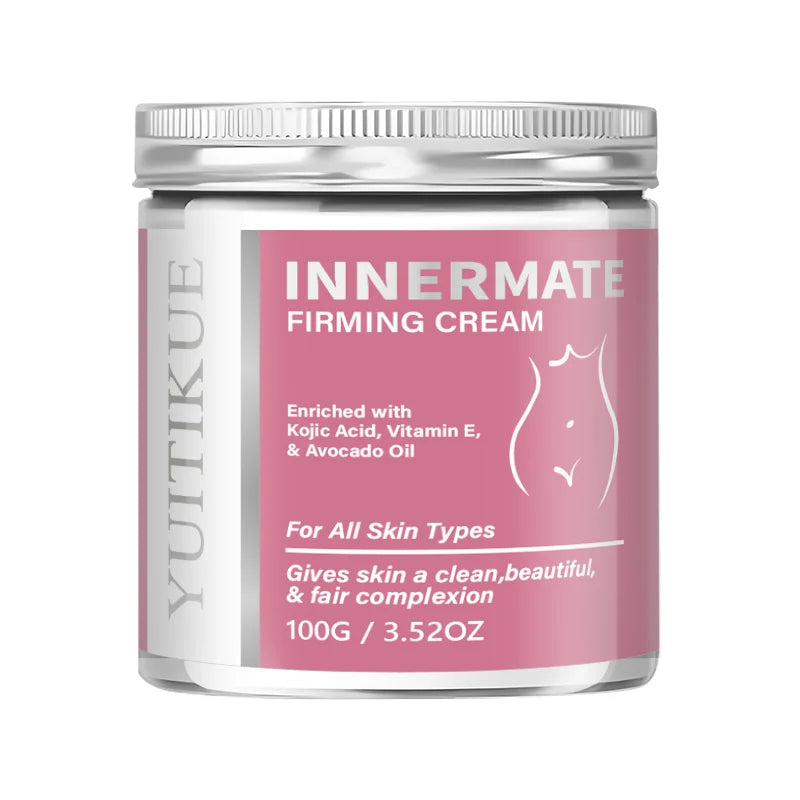 Yuitikue Intimate Firming Cream, 100g Infused with Kojic Acid, Vitamin E & Avocado Oil for Smooth, Bright & Toned Skin Peaceful Pleasures Health and Wellness 1pc 100g