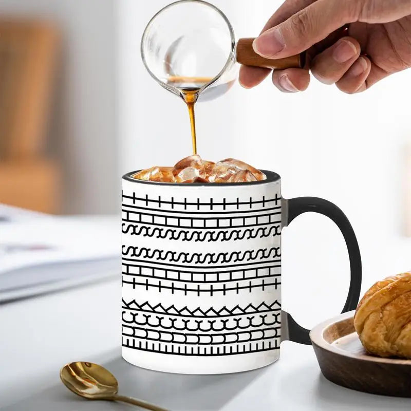Hidden Message Ceramic Coffee Mug | Microwave-Safe Gift