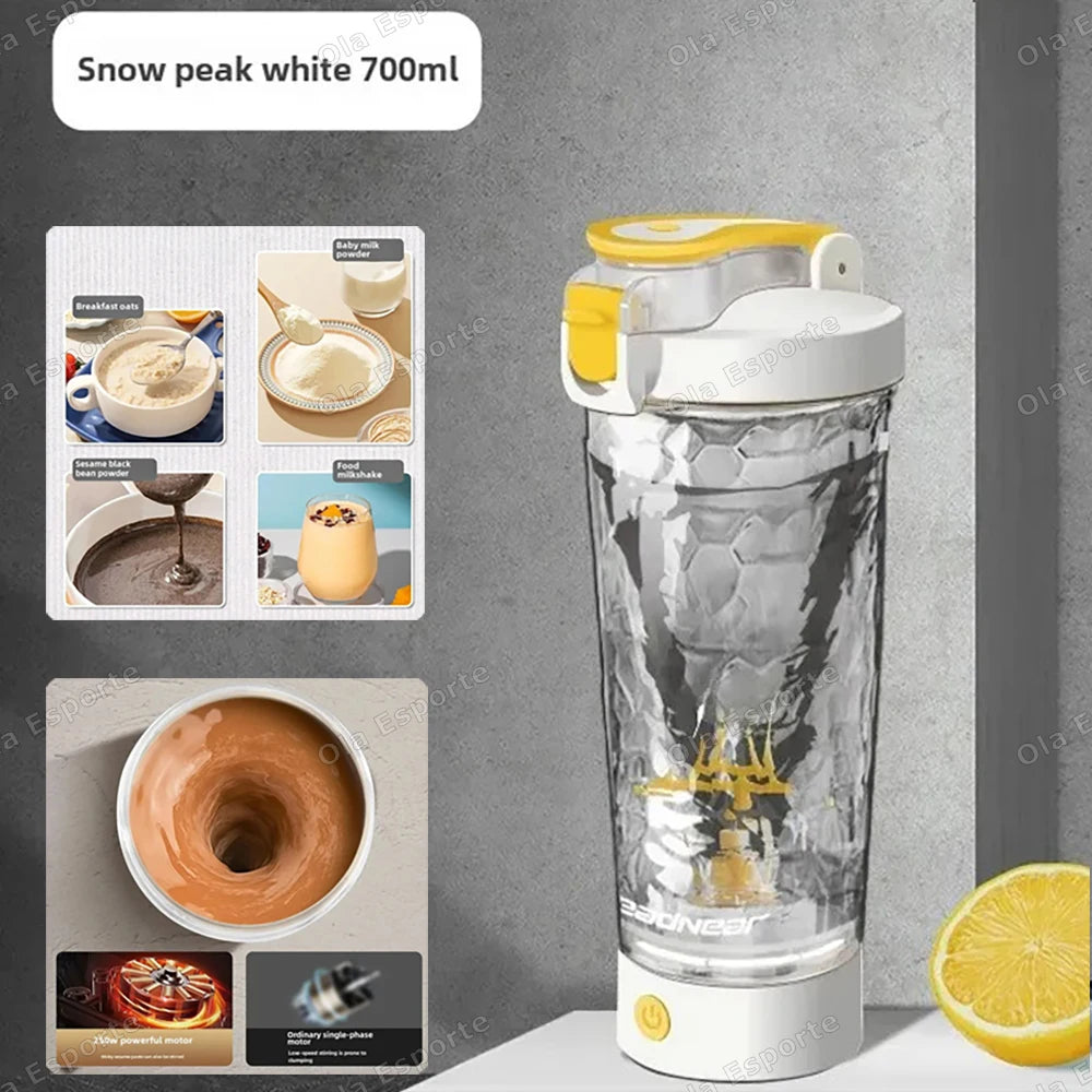 Portable Electric Protein Shaker Blender Cup | Gym & Travel