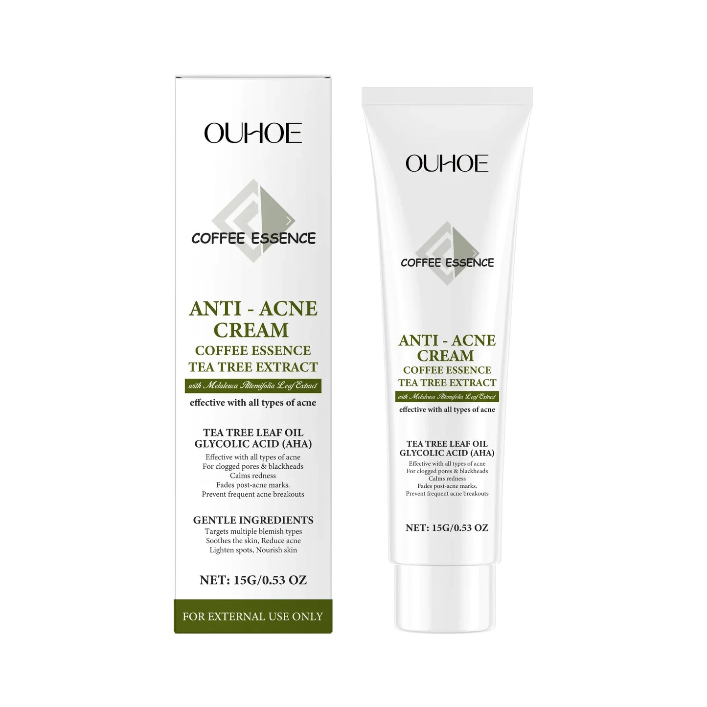 Ouhoe Herbal Blemish Cream – Oil Control & Pore Minimizing 15g