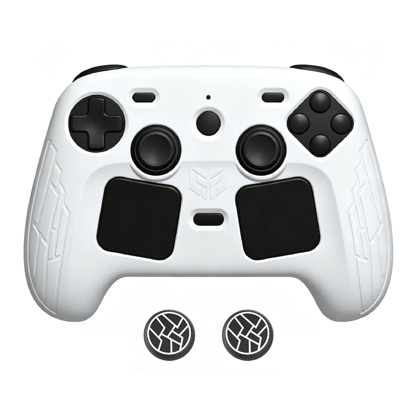 Silicone Protective Case For Steam Controller 2 2026 Cover Shockproof Dustproof Anti Slip Grip Precision Cutout For Charging Peaceful Pleasures Health and Wellness WHITE