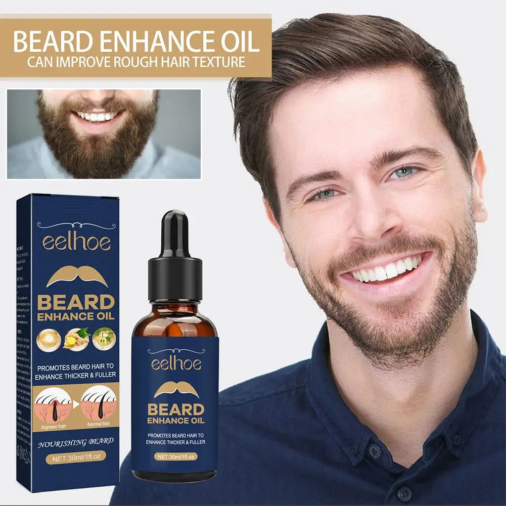 Beard Care Oil 30ml – Thickening & Strengthening Beard Serum for Men Peaceful Pleasures Health and Wellness