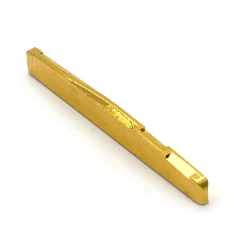 4 5 6 String Brass Nut Saddle Multi Gold Plated Electric Guitar