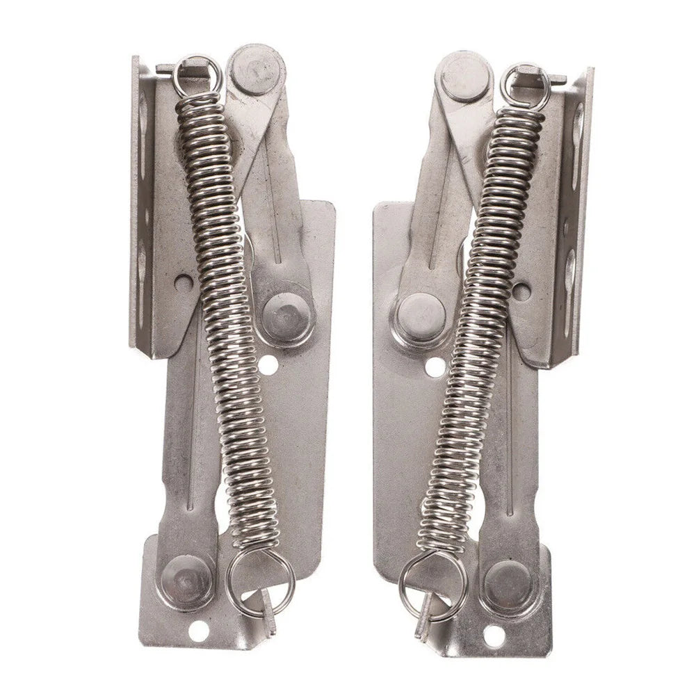 1 Pair Lift-up Hinge Flap Support Adjustable Opening Sofa Cabinet Bed