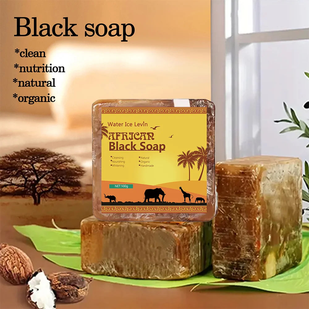 African Black Soap – Turmeric Kojic Acid Brightening Face Bar