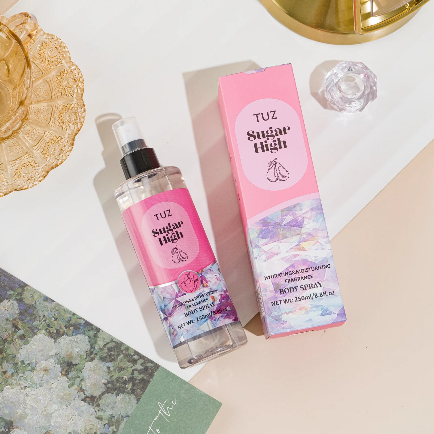 Hydrating Fragrance Body Spray for Women - 250ml Peaceful Pleasures Health and Wellness 04