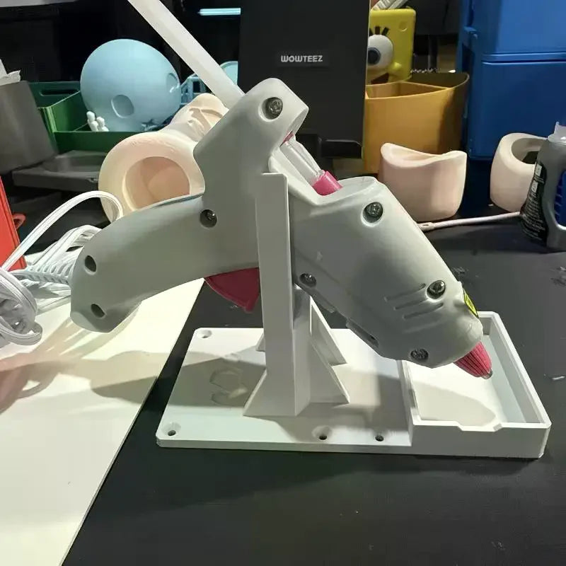 Hot Glue Gun Stand with Drip Tray & Organizer | DIY Storage