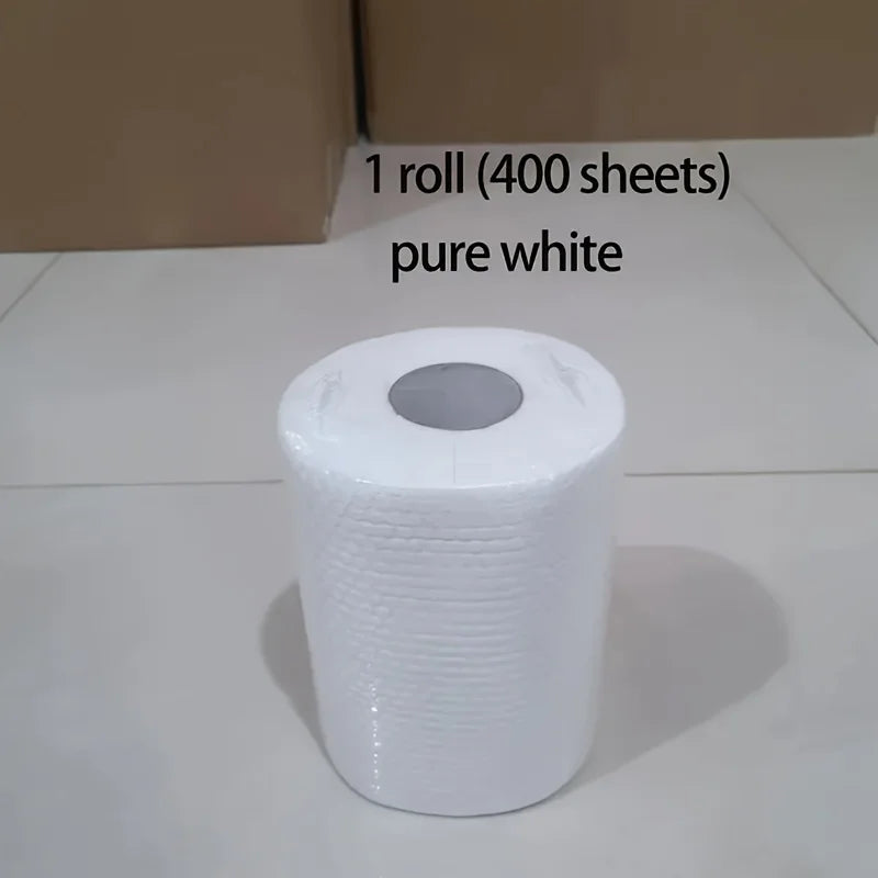 400 rolls of pure white kitchen paper towels: anti stick, durable, reusable - an ideal choice for cleaning and wiping Peaceful Pleasures Health and Wellness A reel