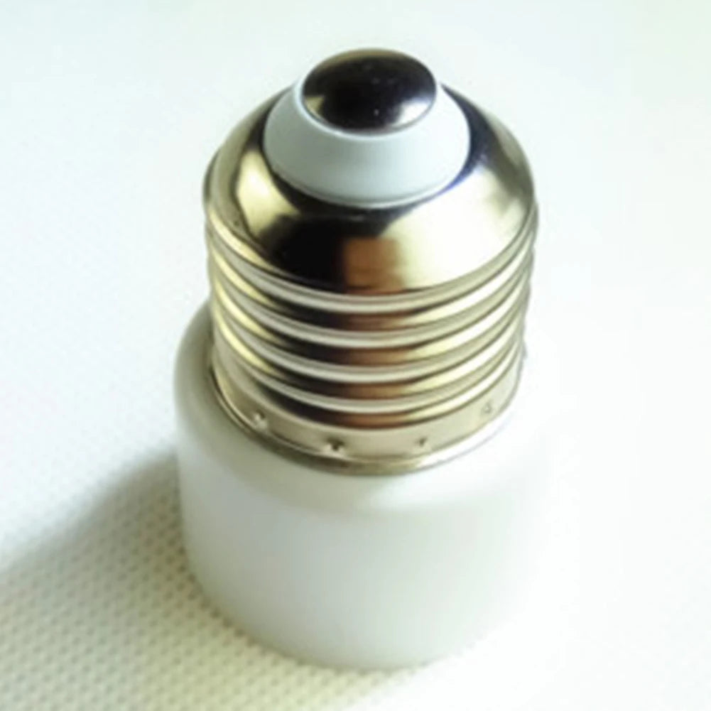 Bulb Base Screw Adapter E26/E27 Light Socket To Plug Adapter Flame Retardant Prong Light Socket Outlet Fit for 2/3 Prong Convert Peaceful Pleasures Health and Wellness