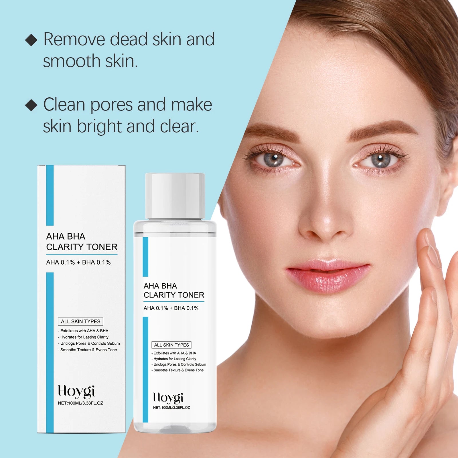 AHA BHA Exfoliating Toner – Pore Refining & Oil Control Peaceful Pleasures Health and Wellness