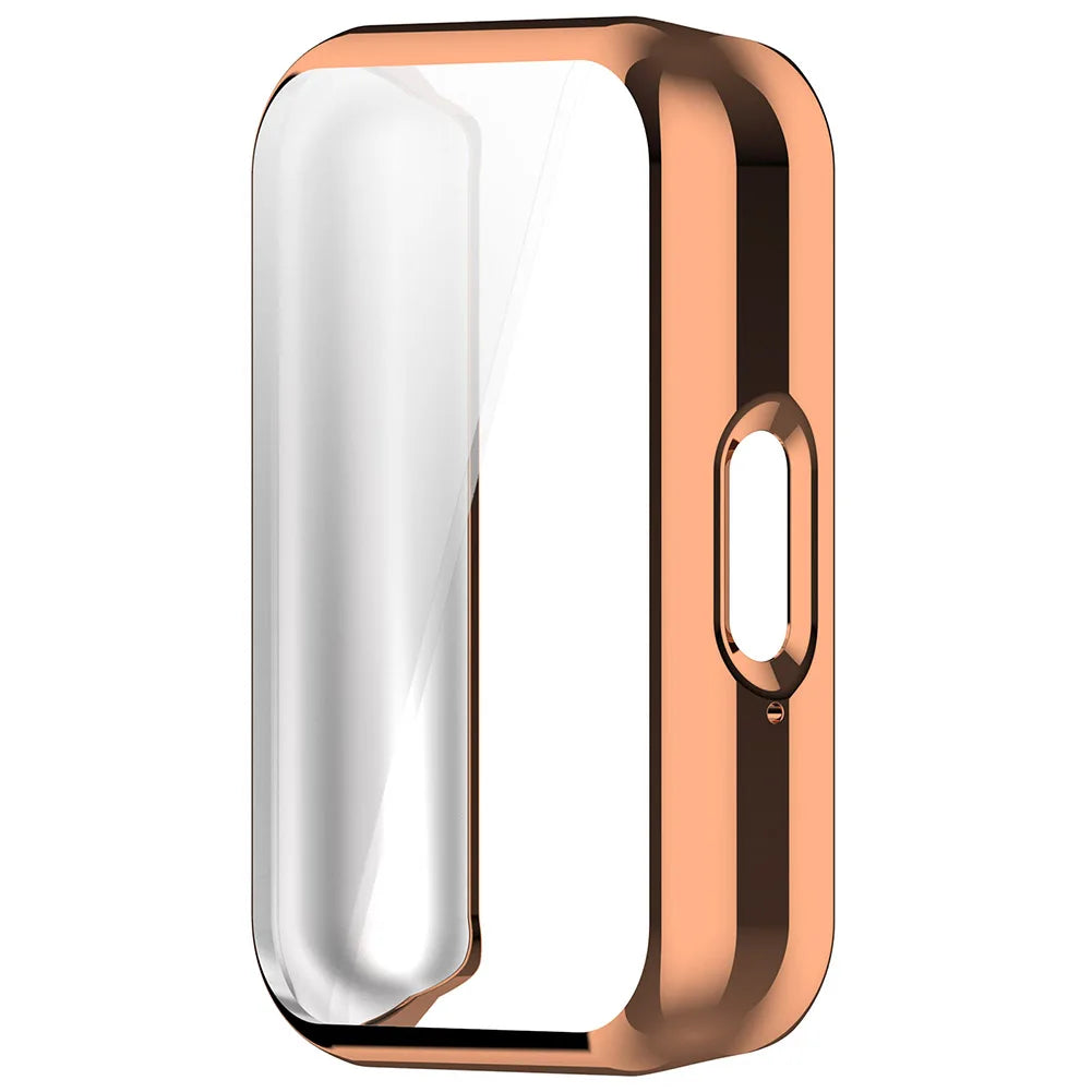 Samsung Galaxy Fit 3 TPU Bumper Case with Screen Protector Peaceful Pleasures Health and Wellness Rose Gold spain