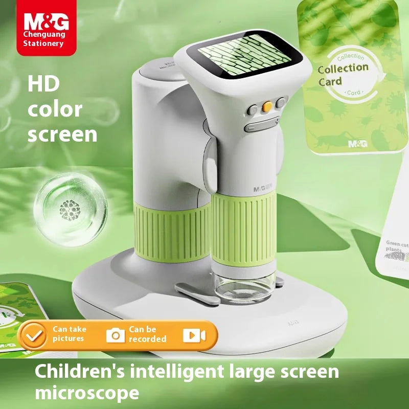 Children's Optical Microscope Scientific Experiment Portable Handheld Professional Can See Bacteria Peaceful Pleasures Health and Wellness