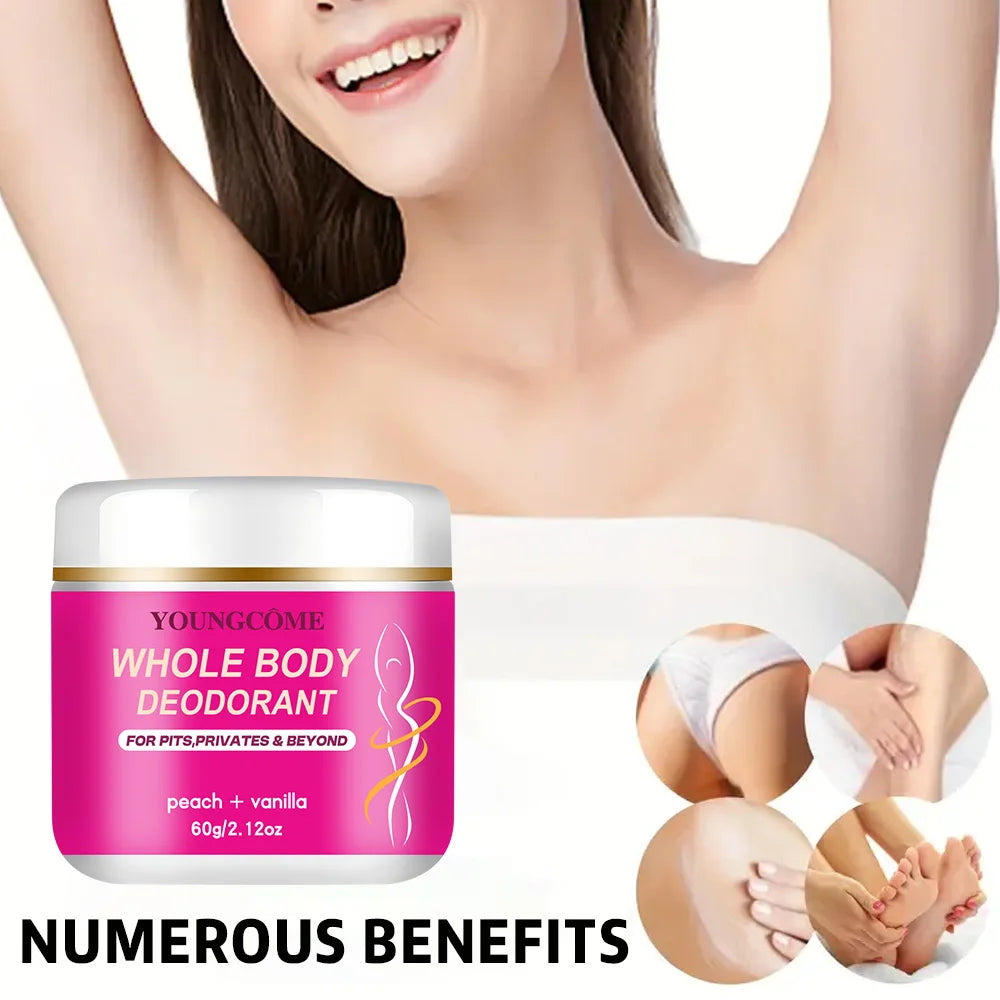 Bad Smell Antiperspirants Lasting Armpit Deodorizer Effective Body Odor Removal Cream Sweat Eliminator Underarm Odor Treatment Peaceful Pleasures Health and Wellness